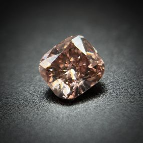 0.21 GIA Fancy Brown Pink