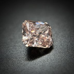 0.29 GIA Fancy Pink Brown I1