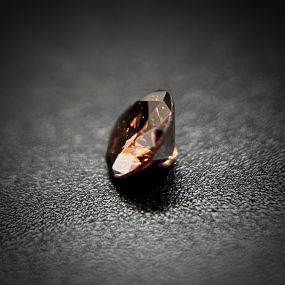 0.04 GIA Fancy Deep Brownish Orangy Pink