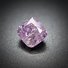 0.34 GIA Fancy Intense Pinkish Purple