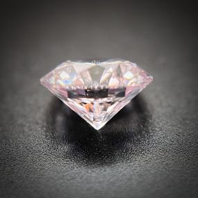 0.53 GIA Very Light Pink SI2 Hearts and Arrows