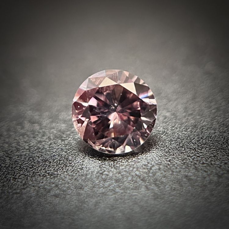 0.12 GIA Fancy Brown Pink
